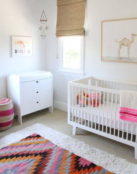 boho baby room