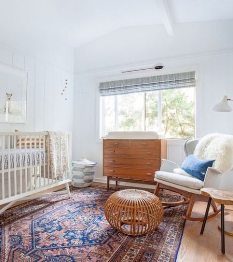 boho baby room