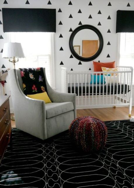 boho baby room