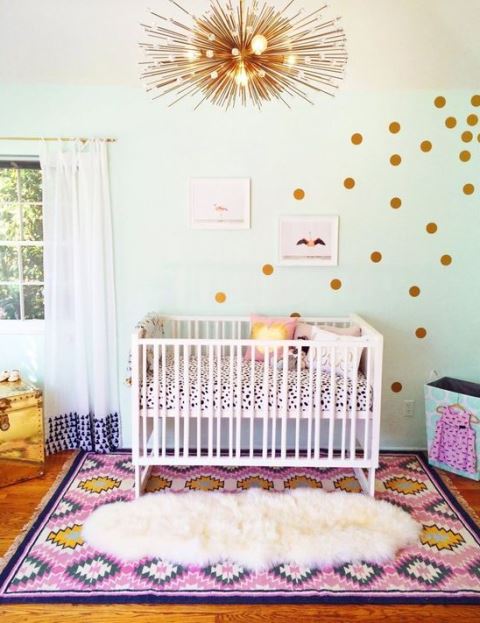 boho baby room