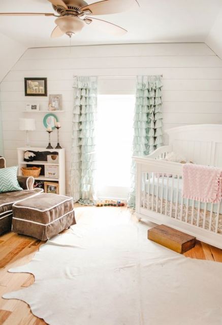 boho baby room