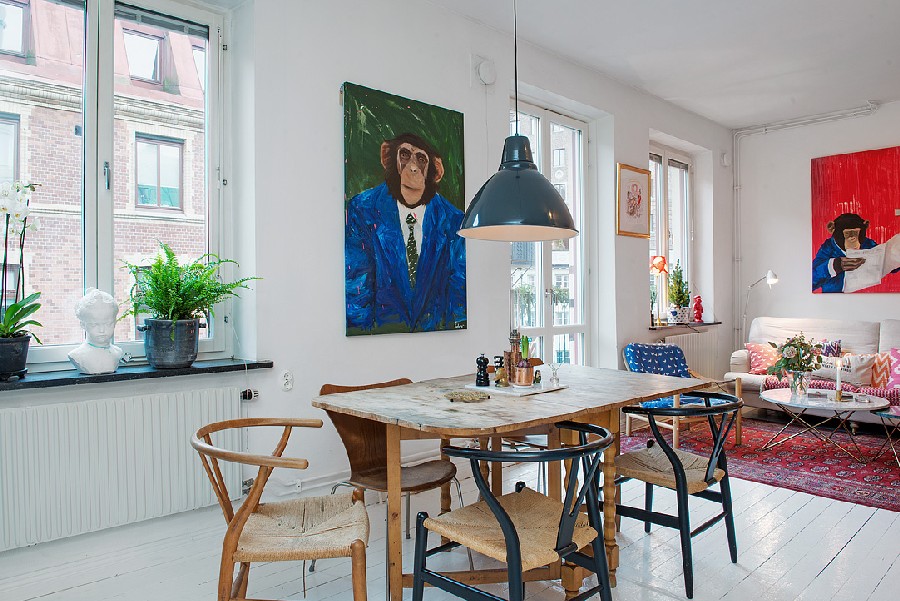 Ένα εκπληκτικό διαμέρισμα μόλις 40 τ.μ. στη Σουηδία